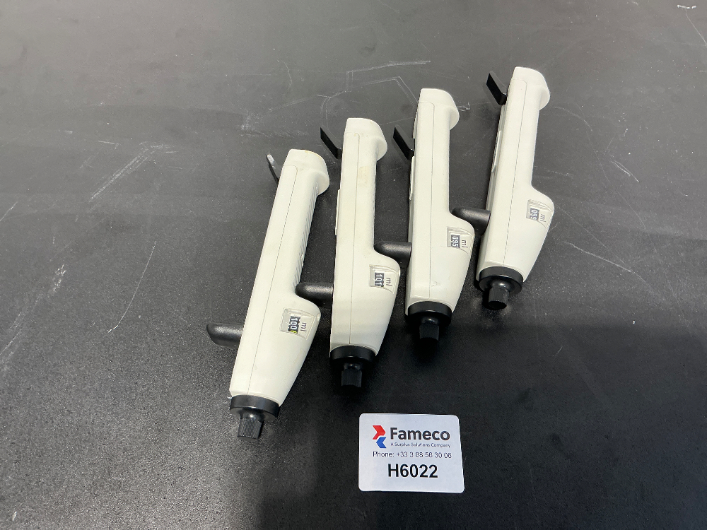 Image of Eppendorf x4 Pipettes